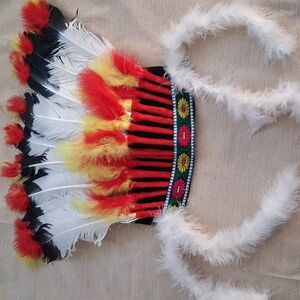 Colorful Feather Headdress